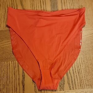 SKIMS Vibrant Orange High-Waist Panty
